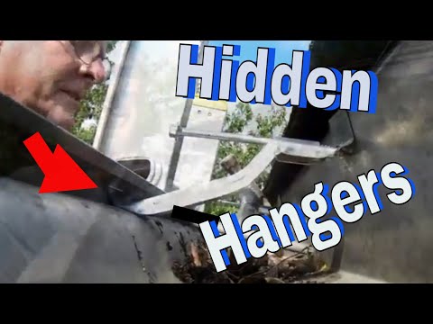 Gutter Repair / Install Hidden Hangers - YouTube