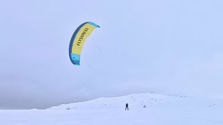 Testing The NEW Flysurfer Peak6 11m2 | Snowkite Vitosha Mountain | Sofia Bulgaria