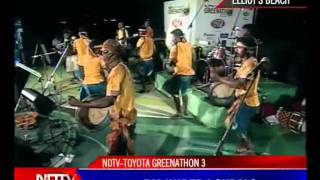 GREENATHON - LA PONGAL BAND PERFOMANCE - 7 (10) - NDTV HINDU