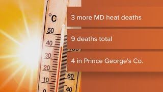 Maryland reports even more heat-related deaths