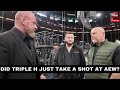 did triple h just take a shot at aew wwe raw debuts on netflix