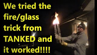 Making A Glass Aqua-Bridge For Our Aquariums With Fire!