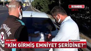 'Kim girmiş emniyet şeridine?'