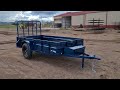 remolque cama baja 5x10 con rampa ft trailers