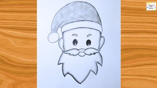 Easy Santa Claus Drawing||Christmas  Drawing||Easy Drawing ideas for Beginners