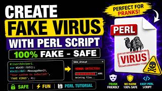 Create a FAKE Virus in Perl (Safe Prank Project for Beginners) 2026