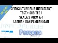 Psikotes CFIT Subtest 1 Skala 3 Form Vers 2 Jawaban + Pembahasan