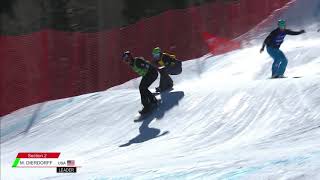 Mick Dierdorff Wins 2019 Snowboardcross World Champs - Solitude Mountain