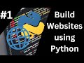 How To  Make Websites using Python - Flask Tutorial #1