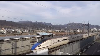 【Bullet train 🚄 Hokuriku Shinkansen】北陸新幹線　かがやき、はくたか