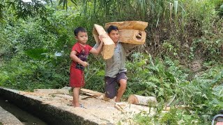 FULL VIDEO from the appearance of the boy and the construction of the farm village | hoang van khe