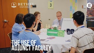 The use of Adjunct Faculty in Business Education at Bethel University