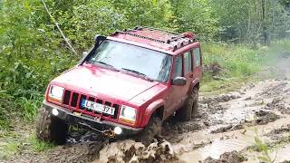 4x4 Offroad Jeep WJ ZJ Pajero 2 оффроад ērgļu izaicinājums 2019