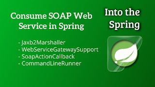 Consuming SOAP Based Web Service in Spring