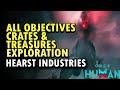 Hearst Industries Exploration, All Objectives, Mysterious Treasure & Crates Once Human