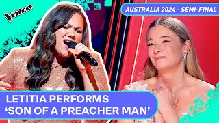 Letitia sings 'Son of a Preacher Man' | Semi-Final | The Voice Australia 2024