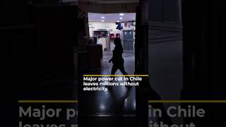 State of emergency declared after power cut chaos in Chile | AJ #shorts