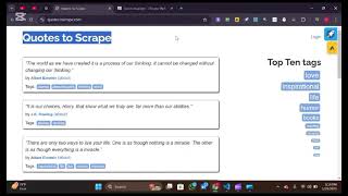 Web Scraping Made Simple: Extract Quotes with Scrapy! 🚀