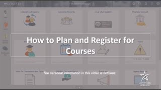 Plan and Register for Courses