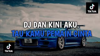 DJ DAN KINI AKU TAU KAMU PEMAIN CINTA | DJ PEMAIN CINTA VIRAL TIKTOK TERBARU 2024