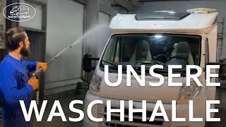 Wohnmobilpark Bad Honnef - Unsere Waschhalle