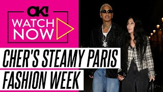 Cher, 77, Gets Cozy With Ex-Boyfriend Alexander Edwards, 37, at Paris Fashion Week - See the Intimat