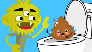 Flush Me Potty Song | Heathy Habits Kids Songs and Nursery Rhymes