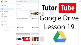Google Drive - Tutorial 19 - Google Apps Integrated with Google Drive