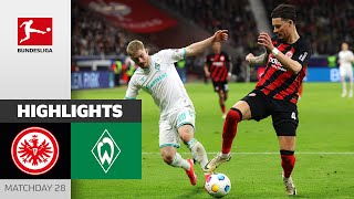 Bremen Fights For A Point In Frankfurt! | Frankfurt - Bremen | Highlights | MD28 – Bundesliga 23/24