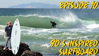 Surfing a 90's inspired Andy Irons surfboard. Kolton Sullivan SHRALP STORIES episode 10