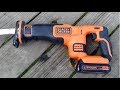 PRODUCT REVIEW: BLACK DECKER BDCR20B 20V Lithium Reciprocating Saw