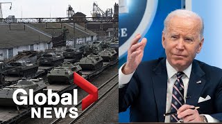 Russia-Ukraine conflict: Biden announces new sanctions meant to "squeeze" Russian economy | FULL