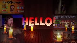 [VERSION 2.0] HELLO NEIGHBOR SONG (GET OUT) LYRIC VIDEO - DAGames [VOCAL COVER MASH-UP]#509