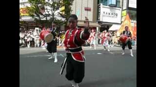 2012　新宿エイサー祭り　その1　昇竜祭太鼓