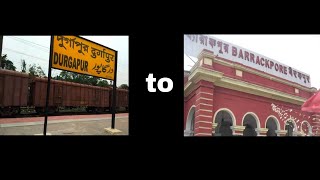 dgp to barasat vromon with rds. #rds #blog #travelblog #travelliingintrainvlog.