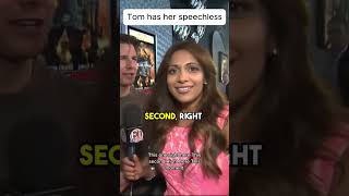 Tom Cruise Makes Interviewer Speechless Flirting