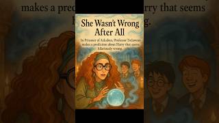 Harry Potter prediction by Trelawney | Harry Potter #harrypotter #viral #hogwarts #youtube #shorts