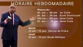 1er Culte | Eglise MEBSH de Cote-Plage| Dimanche 12 Jan.  2025