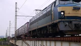 2016 05 28 城東貨物線 1083レ EF66-21 神崎川 おおさか東線