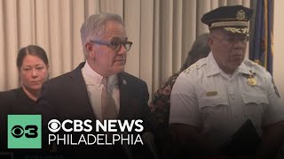 Philadelphia city leaders note that crime is still falling despite violent weekend