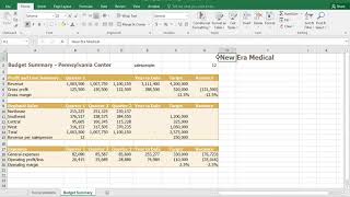SC Project Excel Chp 1 Lab 1 - Part 1 -Webcast
