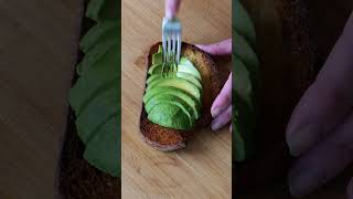 Avocado toast on the avocado farm