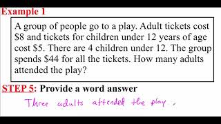 1.5 Using a Problem Solving Plan