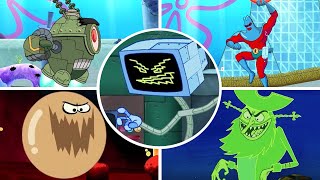 SpongeBob Patty Pursuit - All Bosses & Ending Gameplay Walkthrough Video (iOS)