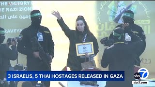 Hamas frees more hostages but Israel puts prisoner release on hold