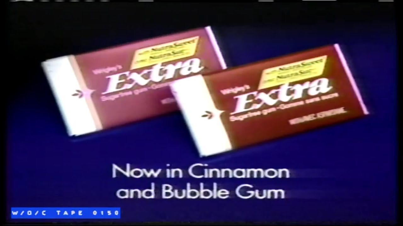 Extra Gum Commercial - 1986 - YouTube