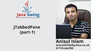 Java Swing Bangla Tutorial 93 : JTabbedPane (part-1)