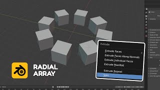 Faster Radial Arrays with Spin in Blender - Quick Tip