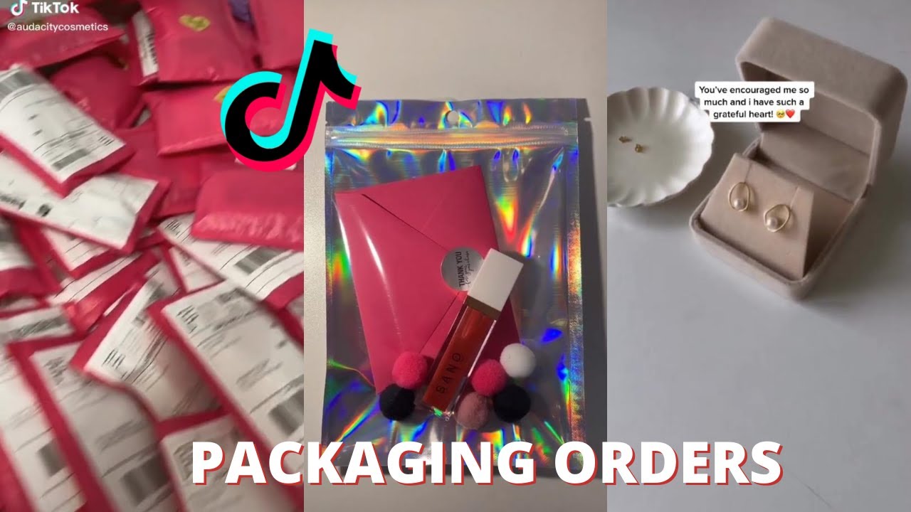 Packaging Orders Tiktok Compilation Youtube