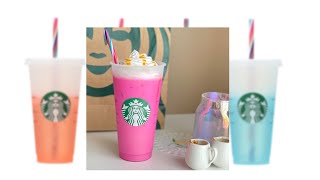 スタバ2023 ミステリーカラーチェンジングリユーザブルコールドカップゲット Starbucks Coffee